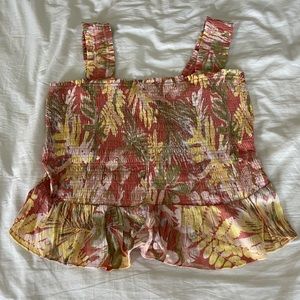 XL Smocked Tank Top